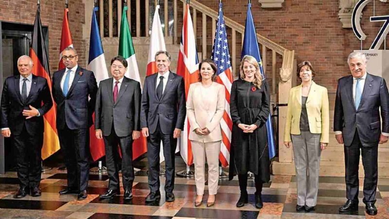 G7 COBIJA A UCRANIA DE CARA AL INVIERNO