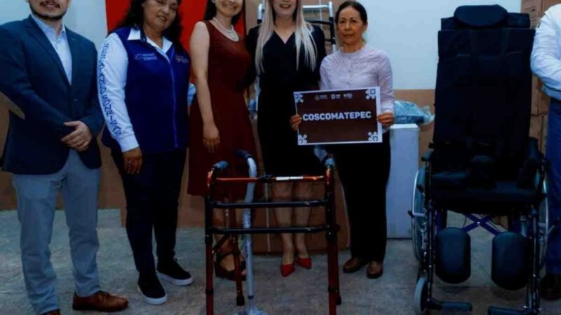 DIF DE COSCO ENTREGA APARATOS FUNCIONALES