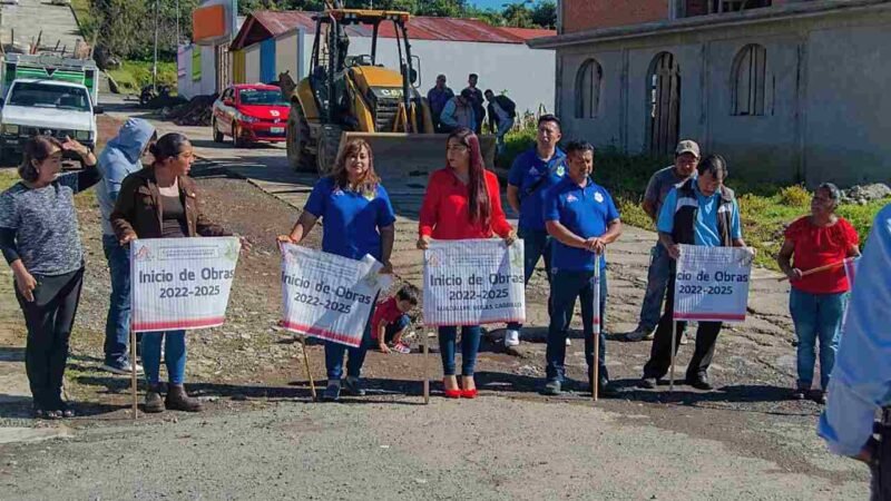 MARATÓN DE INICIO DE OBRAS EN CALCAHUALCO