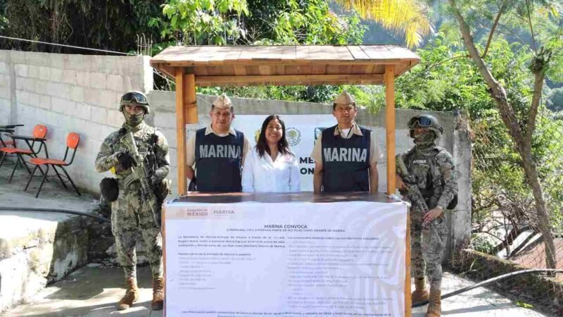 LLEVA SECRETARÍA DE MARINA SERVICIOS DE SANIDAD A TENAMPA