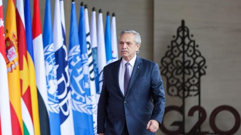 PRESIDENTE DE ARGENTINA SUSPENDE PARTICIPACIÓN EN G20 POR PROBLEMAS MÉDICOS