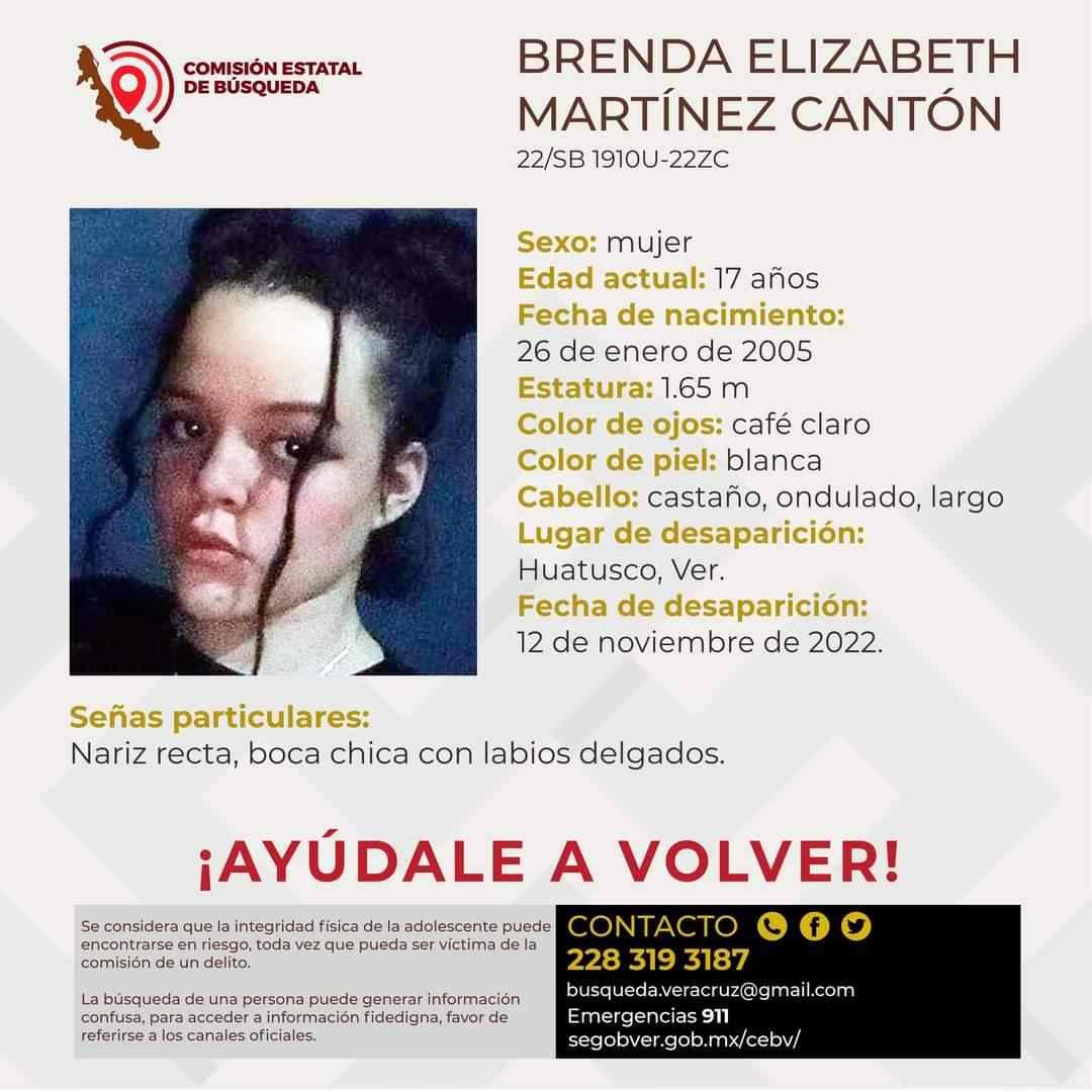 DESAPARECE JOVEN DE HUATUSCO