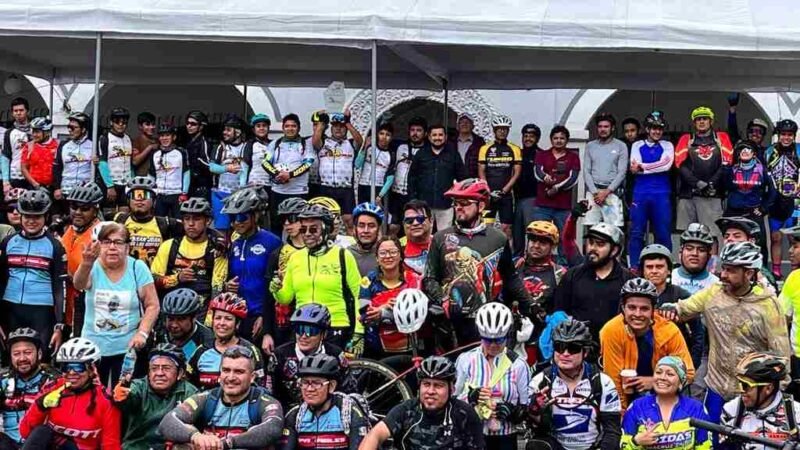 REACTIVA ECONOMÍA LOCAL Y TURISMO VISITA DE CICLISTAS