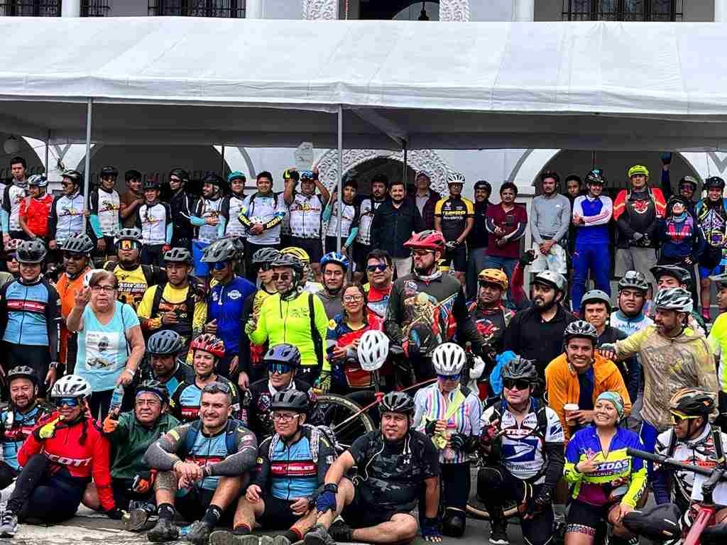 REACTIVA ECONOMÍA LOCAL Y TURISMO VISITA DE CICLISTAS