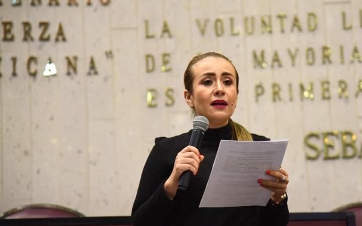 PIDE NORA LAGUNES MÁS Y MEJOR EQUIPAMIENTO PARA POLICÍAS