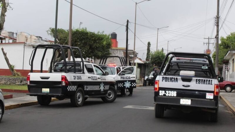 LA SECUESTRAN FRENTE A SU HIJA