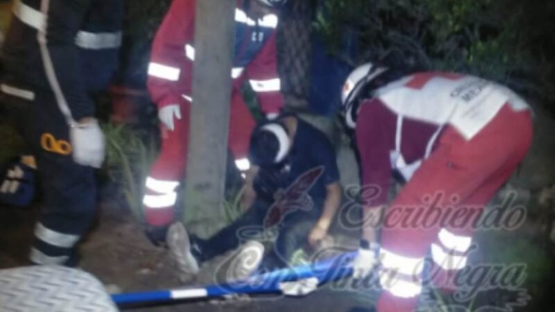 DERRAPA MOTOCICLISTA EN HUATUSCO