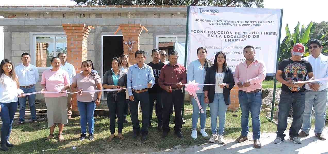 ENTREGA GLORIA SÁNCHEZ TECHOS FIRMES