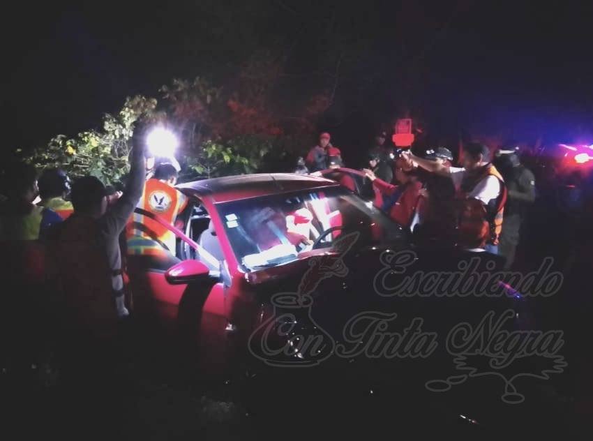 EBRIO, EL QUE PROVOCÓ EL CHOQUE EN LA ERMITA