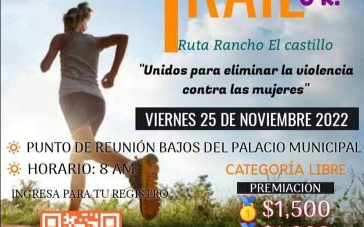 CORRERÁN CONTRA LA VIOLENCIA