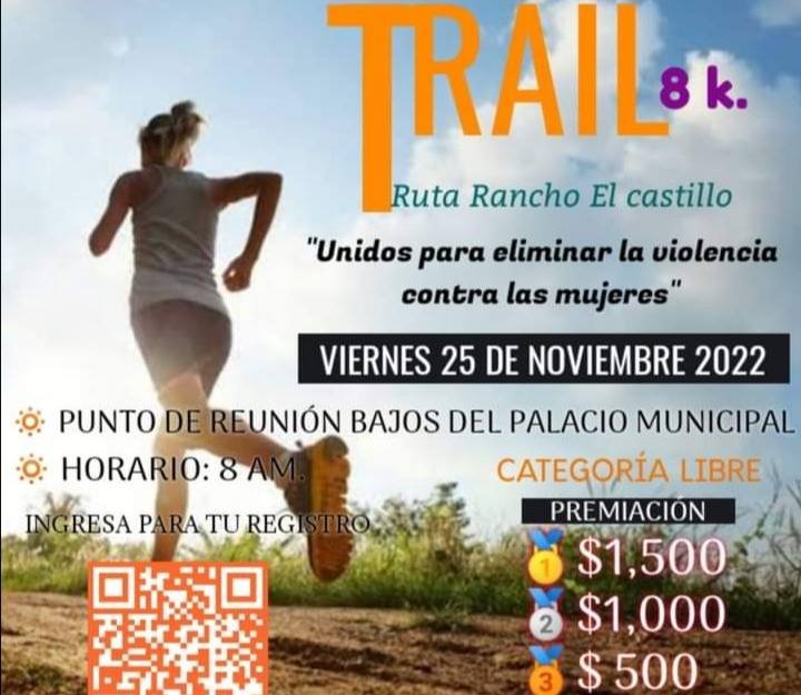 CORRERÁN CONTRA LA VIOLENCIA