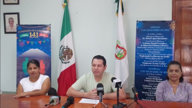 ANUNCIAN FESTEJOS DEL 141 ANIVERSARIO DE LA FUNDACIÓN DE LA COLONIA MANUEL GONZÁLEZ