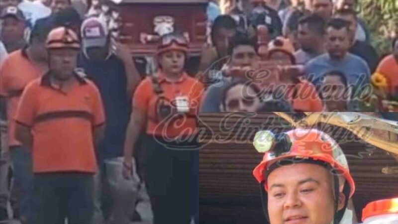 DESPIDEN A RESCATISTA DE TLALTETELA