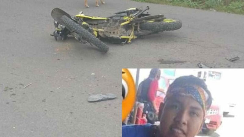 MUERE ESTUDIANTE AL DERRAPAR