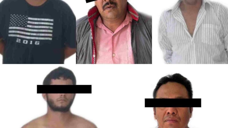 DESMANTELAN CÉLULA DELICTIVA