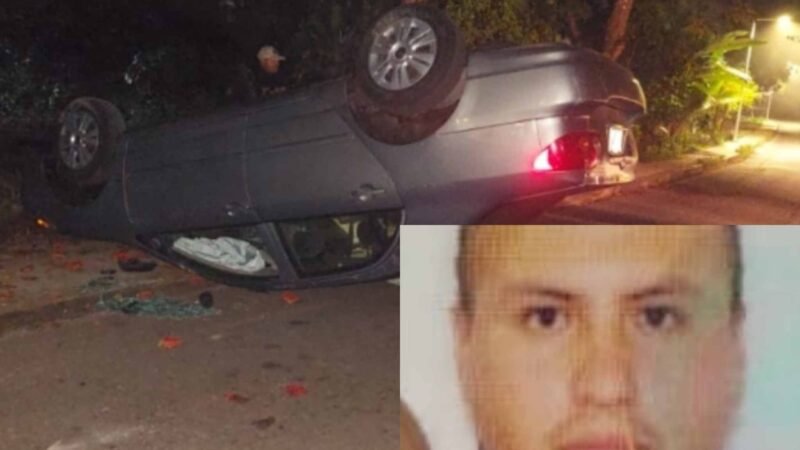 BORRACHO VUELCA EN TOTUTLA