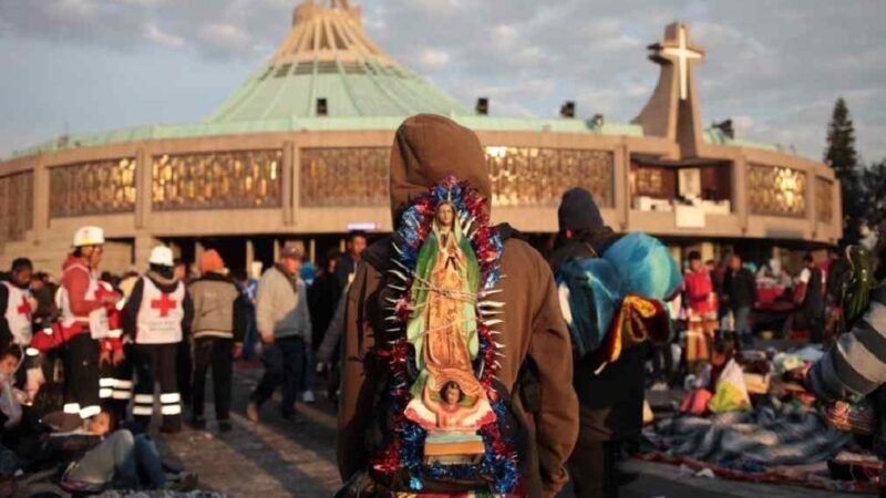 PREVÉN RÉCORD DE PEREGRINOS A LA BASÍLICA DE GUADALUPE ESTE 12 DE DICIEMBRE