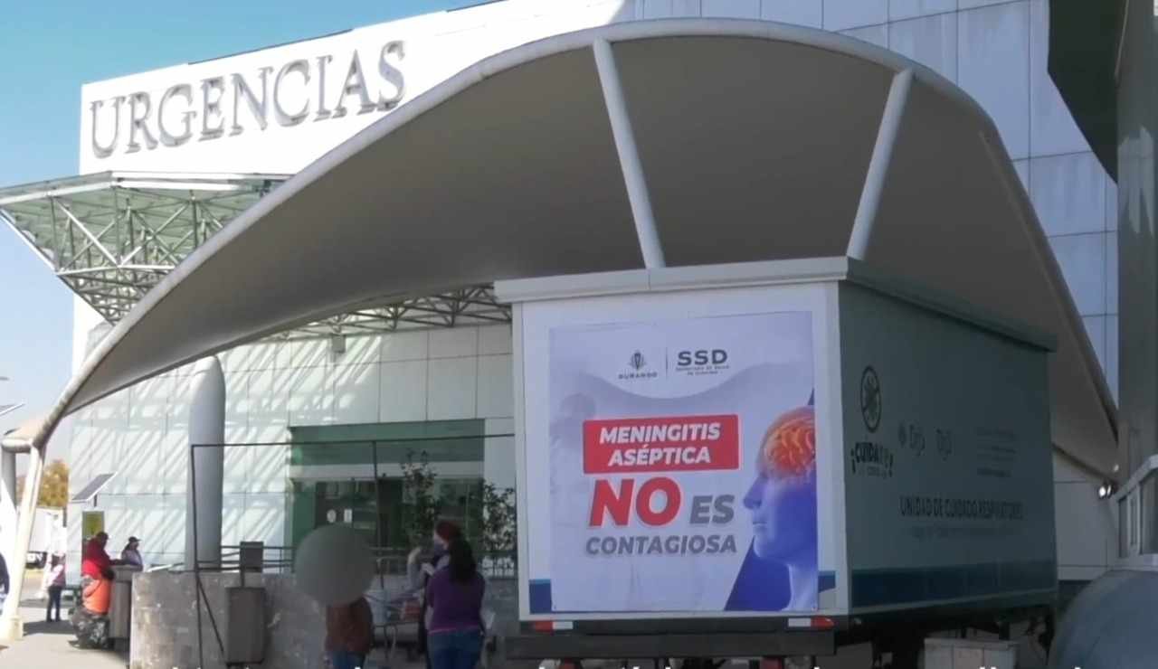 SUMAN MIL 800 PACIENTES SOSPECHOSOS POR MENINGITIS EN DURANGO