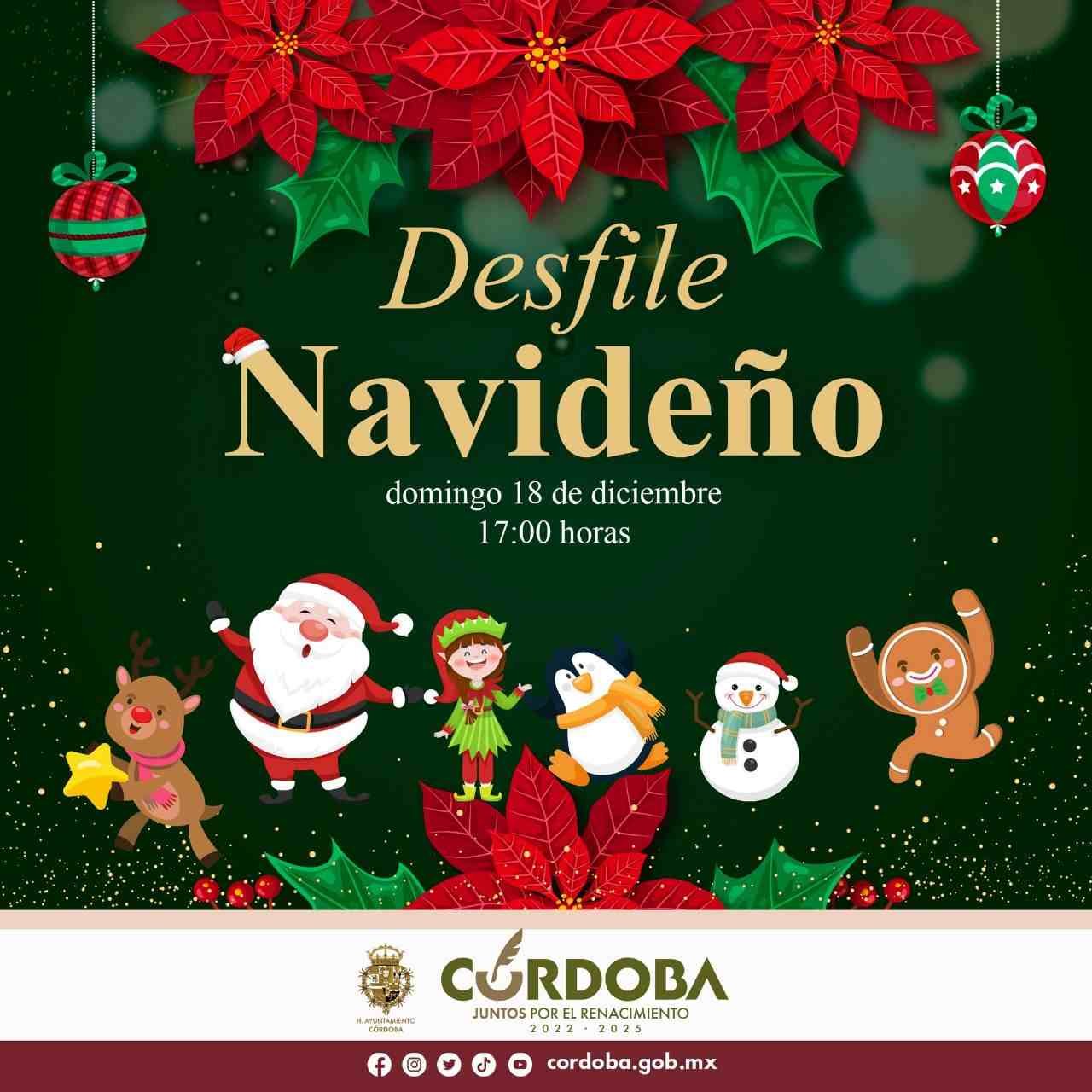 ALISTAN DESFILE NAVIDEÑO