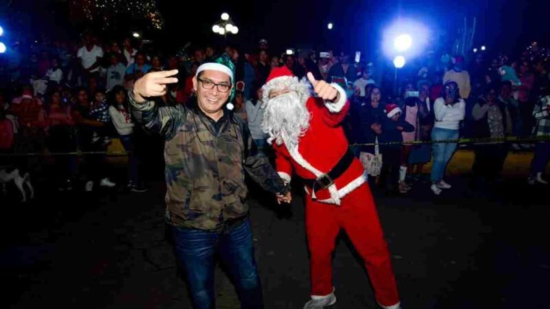 LLEGA LA MAGIA DE LA NAVIDAD A CHOCAMÁN