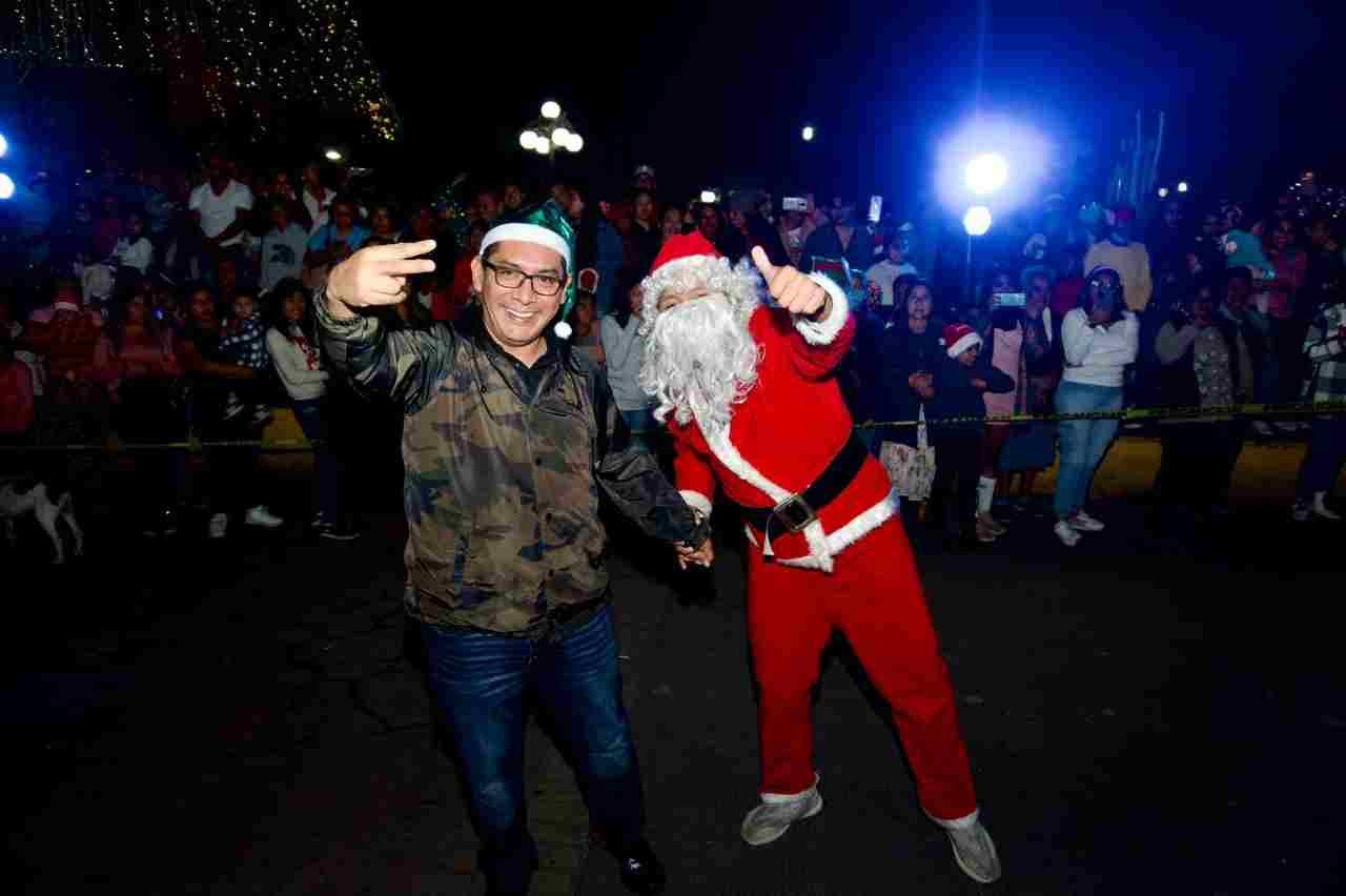 LLEGA LA MAGIA DE LA NAVIDAD A CHOCAMÁN