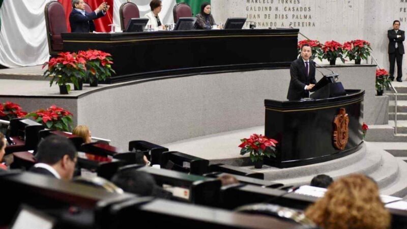 COMPARECE GOBERNADOR ANTE EL CONGRESO