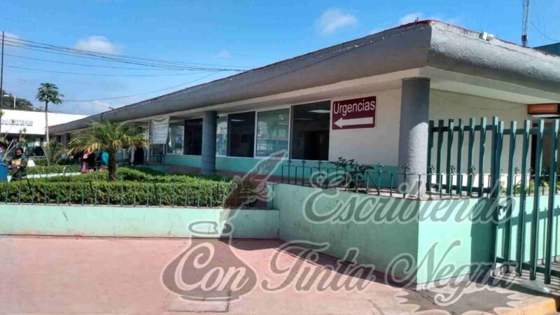 DENUNCIAN NEGLIGENCIA MÉDICA EN HOSPITAL DE COSCOMATEPEC