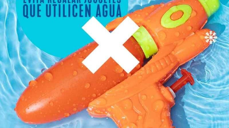 ANTE EL DESABASTO, GOBIERNO DE NUEVO LEÓN PIDE NO REGALAR JUGUETES QUE UTILICEN AGUA