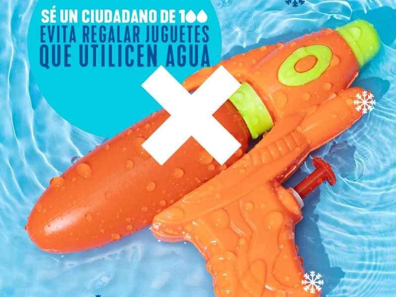 ANTE EL DESABASTO, GOBIERNO DE NUEVO LEÓN PIDE NO REGALAR JUGUETES QUE UTILICEN AGUA