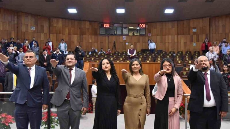 NOMBRA CONGRESO A LAS SEIS PERSONAS QUE OCUPARÁN LAS MAGISTRATURAS DEL TRIJAEV