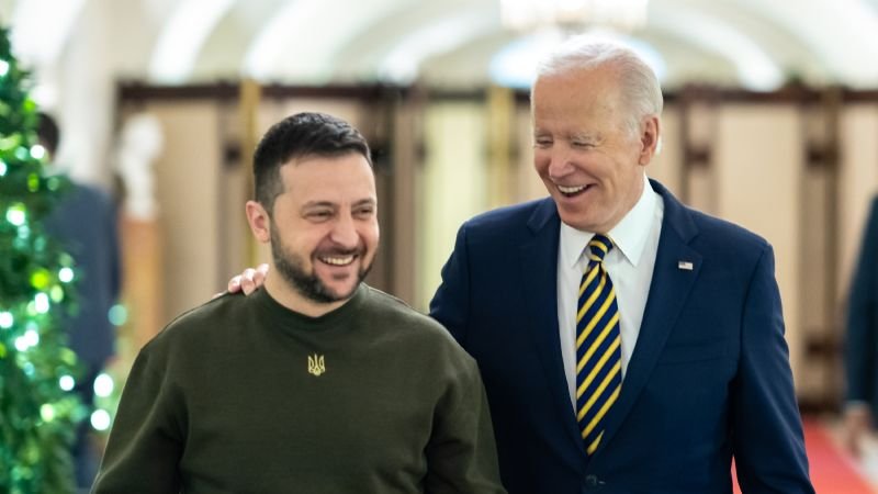 ZELENSKI AGRADECE EL APOYO DE ESTADOS UNIDOS AL PUEBLO DE UCRANIA