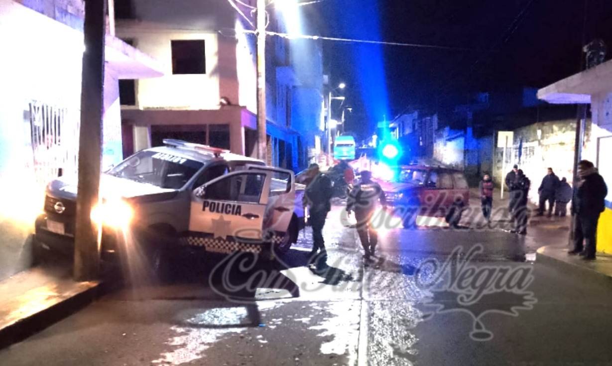 EBRIO CHOCA CONTRA PATRULLA