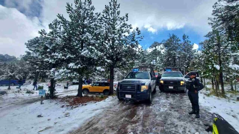 MANTIENEN VIGILANCIA EN EL COFRE DE PEROTE