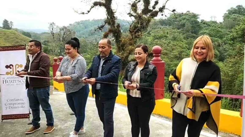 INAUGURA VENTURA DEMUNER OBRA EN EL CERRITO