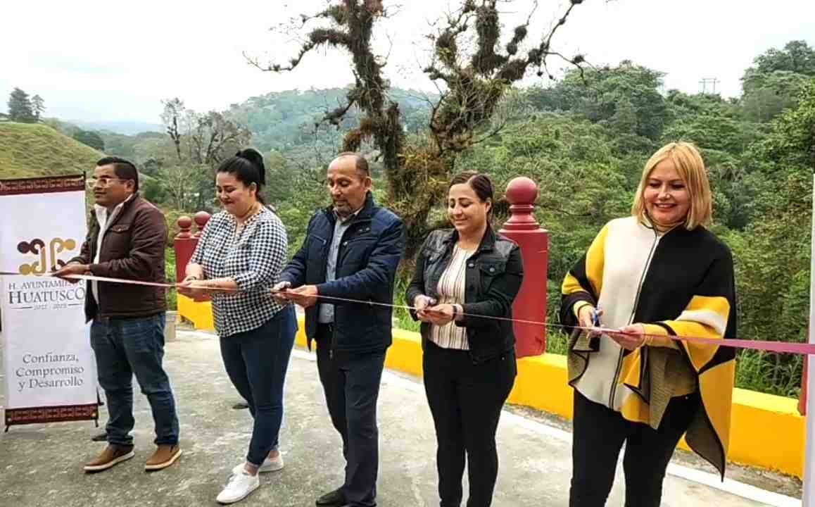 INAUGURA VENTURA DEMUNER OBRA EN EL CERRITO