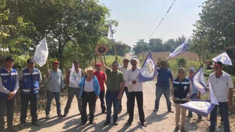 ARRANCA REHABILITACIÓN DE CAMINO A MATA PASTOR