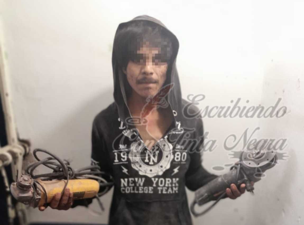 CAPTURAN A LADRÓN EN TOMATLÁN