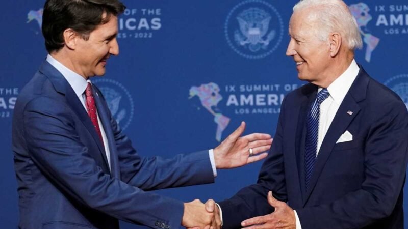 BIDEN VISITARÁ CANADÁ EN MARZO PARA REUNIRSE CON TRUDEAU