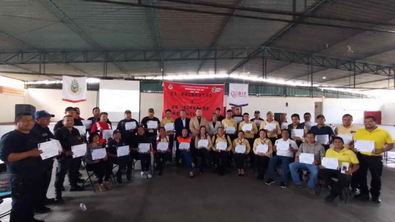 CAPACITAN A FUNCIONARIOS DE IXHUATLÁN EN MATERIA DE PREVENCIÓN