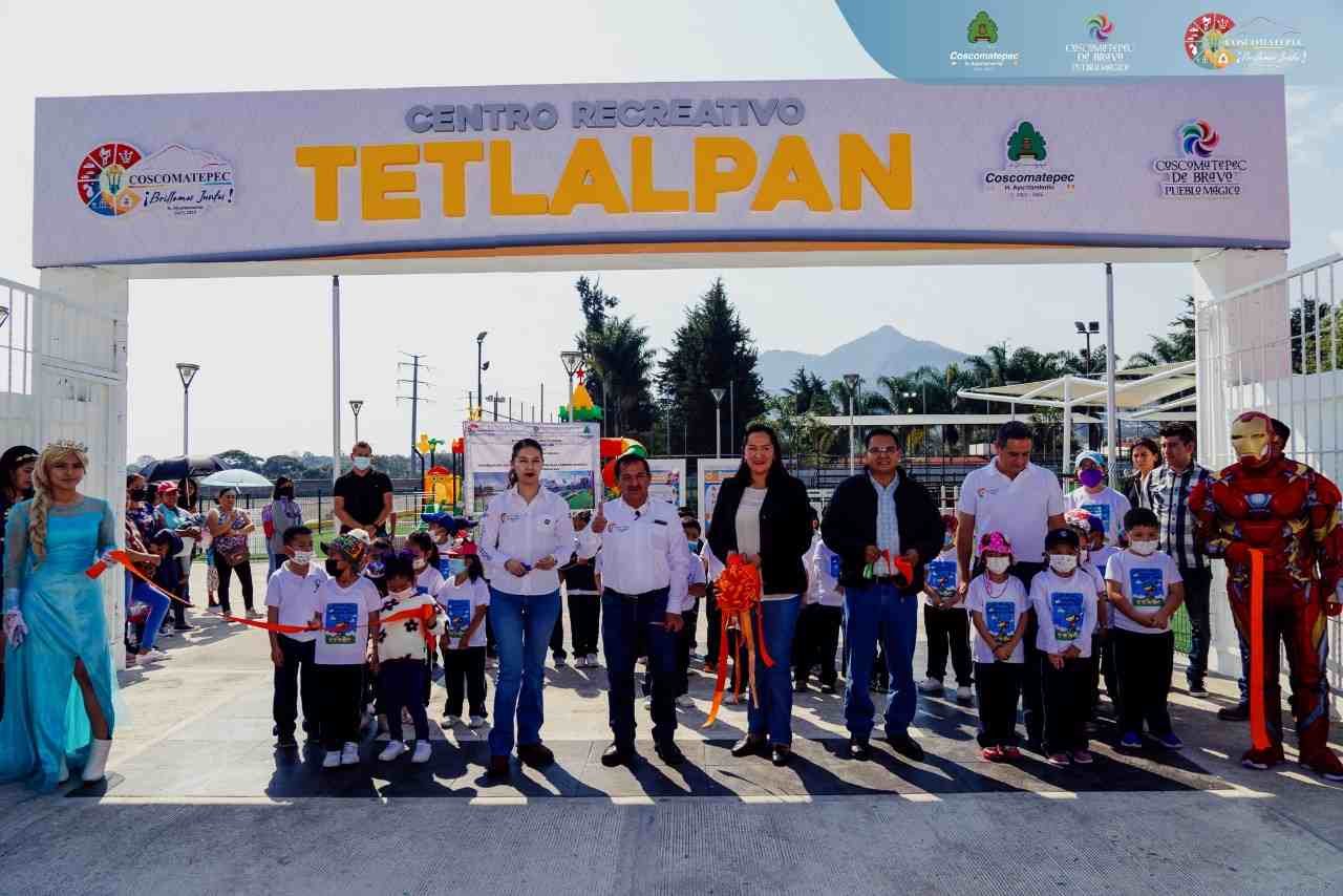 REINAUGURAN CENTRO RECREATIVO INFANTIL “TETLALPAN”