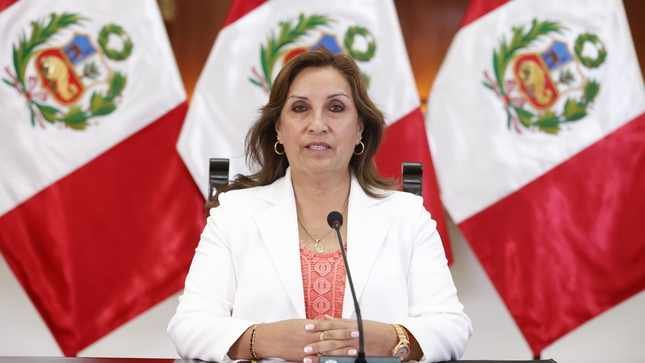 PRESIDENTA DE PERÚ PIDE PERDÓN TRAS MUERTE DE 42 PERSONAS EN PROTESTAS