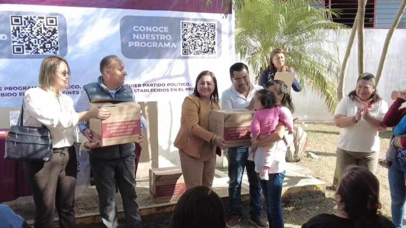 ENTREGAN APOYOS DEL PROGRAMA DE LOS PRIMEROS MIL DÍAS DE VIDA