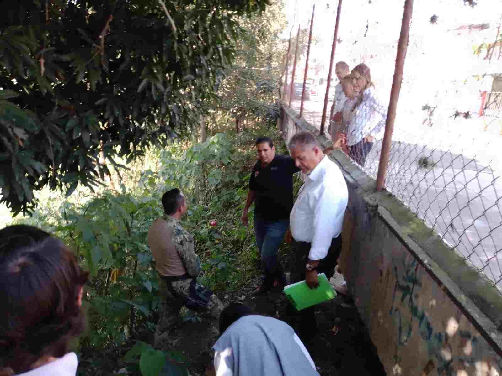 INSPECCIONA PROTECCIÓN CIVIL ZONA DE RIESGO POR DESLAVES
