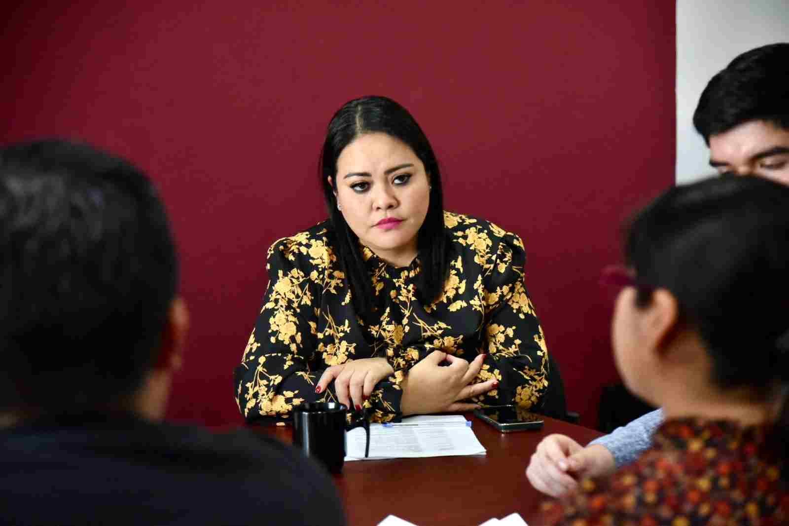 RECIBE SÍNDICA A INTEGRANTES DEL MOVIMIENTO ANTORCHISTA