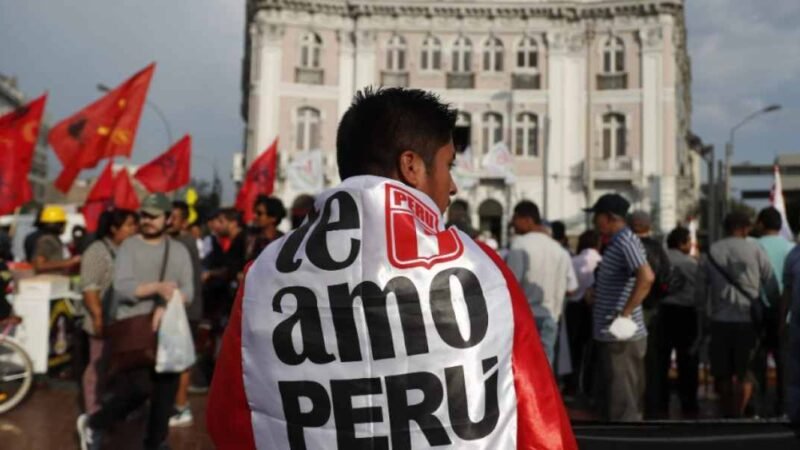 AFIRMAN MANIFESTANTES QUE “NO HABRÁ PAZ” EN PERÚ HASTA QUE BOLUARTE RENUNCIE