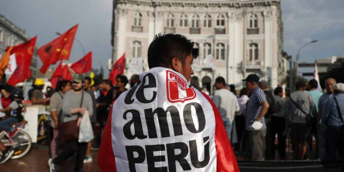 AFIRMAN MANIFESTANTES QUE “NO HABRÁ PAZ” EN PERÚ HASTA QUE BOLUARTE RENUNCIE