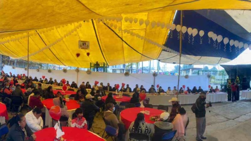 HABRÁ BODAS COLECTIVAS EN CALCAHUALCO