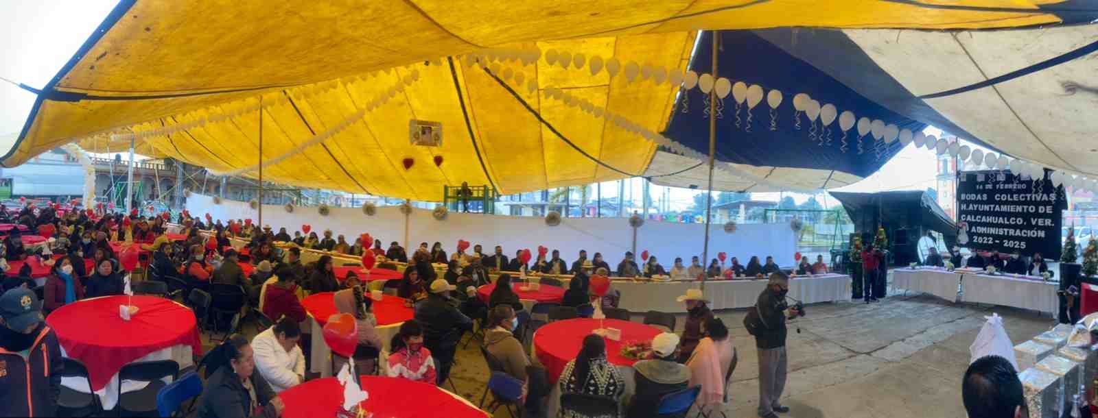 HABRÁ BODAS COLECTIVAS EN CALCAHUALCO