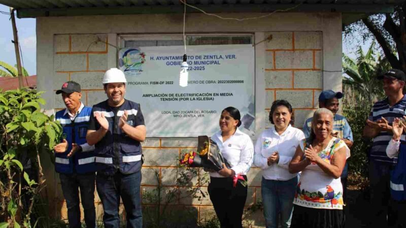 INAUGURAN ELECTRIFICACIÓN EN ZOCAPA DEL ROSARIO