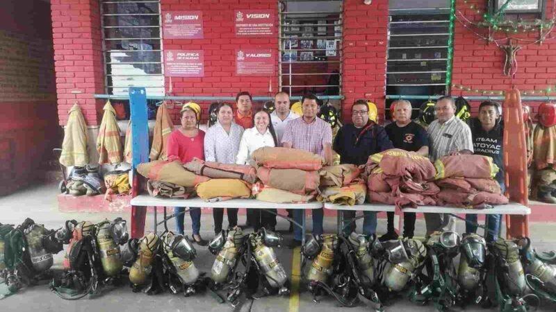 RECIBE AYUNTAMIENTO EQUIPOS DONADOS PARA PROTECCIÓN CIVIL